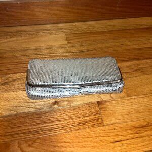 Lulu Townsend Silver Metallic Handbag